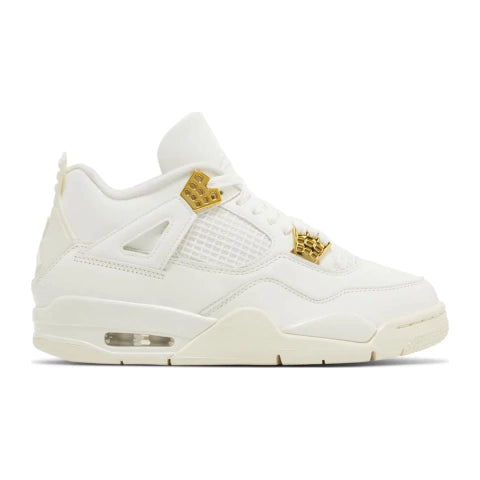 AIR JORDAN 4 RETRO WMNS "METALLIC GOLD"