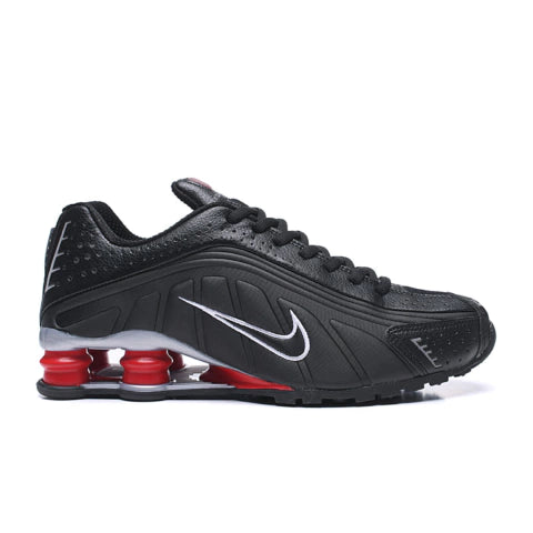 NIKE SHOX R4 PRETO/VERMELHO