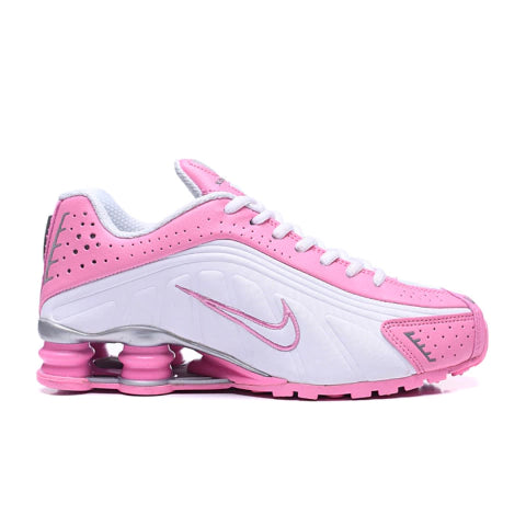 NIKE SHOX R4 BRANCO/ROSA